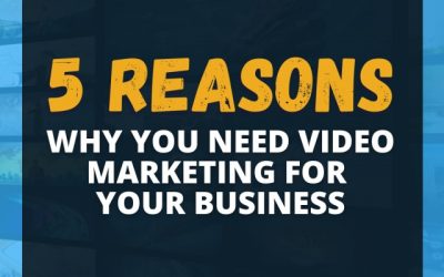5 Reasons Why You Need Video Marketing for your Business