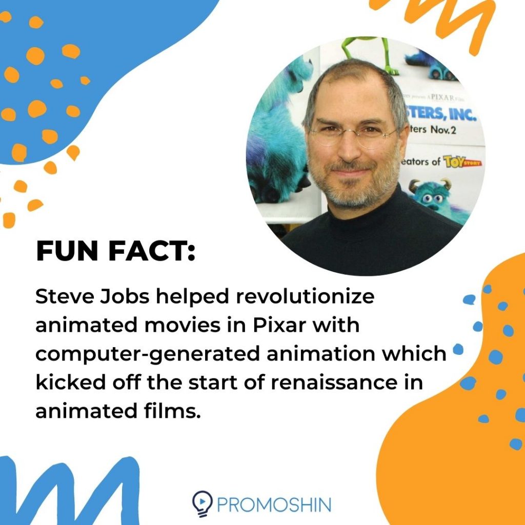 Fun Fact About Steve Jobs and Pixar